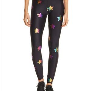 Terez Rainbow star yoga pants - size small